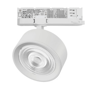 Трековый трехфазный светильник Quattro LED 60G с адаптером Lightstar Alta Pro A5646QT60G