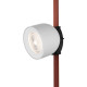 Трековый однофазный светильник Denkirs Belty spot DK5640-WH+BK