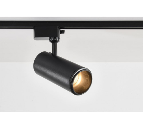 Трековый однофазный светильник Crystal Lux CLT 0.31 021 BK 3CCT ZOOM