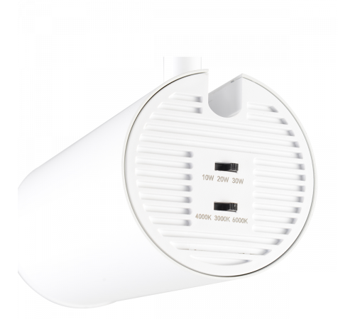 Трековый однофазный светильник Crystal Lux CLT 0.31 021 WH 3CCT ZOOM