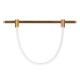 Трековый светильник Arlight ART-APRIORI-TUBE-ELASTIC-R38-L2000-24W Day4000 (Золото, 360 deg, 48V) (IP20 Металл) 049259(1)