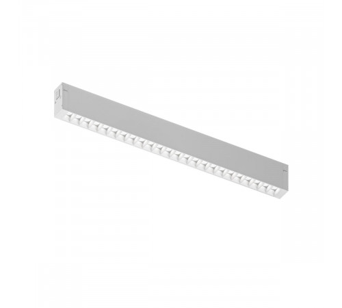 Трековый однофазный светильник Denkirs Simple Grill DK8202-WH