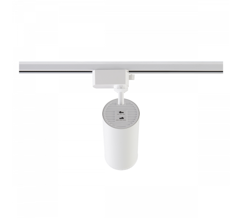 Трековый однофазный светильник Crystal Lux CLT 0.31 021 WH 3CCT ZOOM
