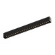 Трековый однофазный светильник Denkirs Simple Grill DK8102-BK