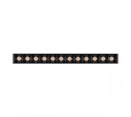 Трековый магнитный светильник Arlight MAG-ORIENT-LASER-L235-8W Warm3000 (Черный, 24 deg, 48V, DALI) (IP20 Металл) 033829(1)
