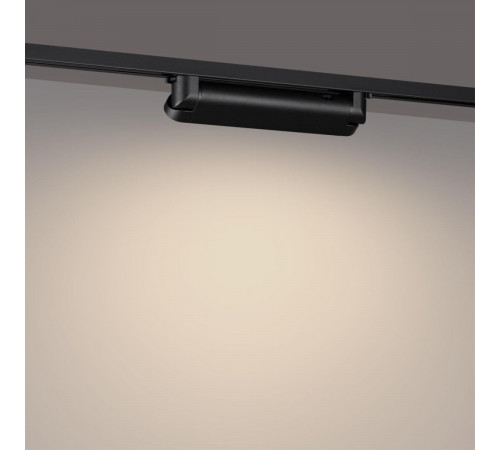 Трековый однофазный двухжильный светильник с переключателем цветовой температуры Novotech Port Iter 359791