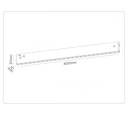 Трековый магнитный светильник с переключателем цв. темп. Ambrella Light GL2339
