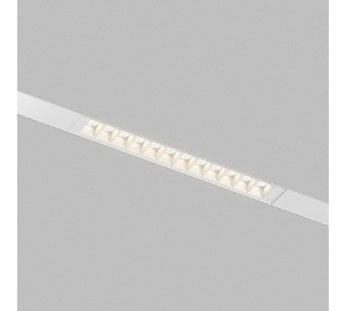 Трековый однофазный светильник Denkirs Simple Grill DK8101-WH