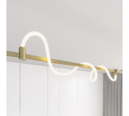 Трековый светильник Arlight ART-APRIORI-TUBE-ELASTIC-R38-L5000-60W Day4000 (Оливковый, 360 deg, 48V) (IP20 Металл) 053988(1)