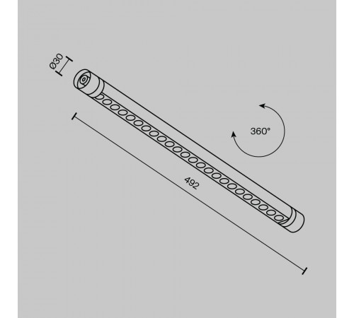 Модульный светильник Maytoni Points C149CL-L500-12W3K-B Модульный светильник Maytoni Points C149CL-L500-12W3K-B
