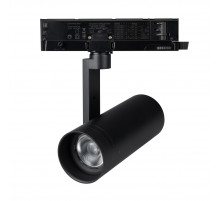 Трековый трехфазный светильник Arlight LGD-ARTIFACT-4TR-R65-18W Warm3000 (Черный, 20 deg, DIM, 230V) (IP20 Металл) 066615