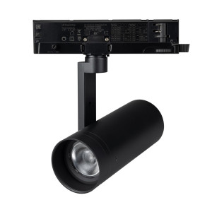Трековый трехфазный светильник Arlight LGD-ARTIFACT-4TR-R65-18W Warm3000 (Черный, 20 deg, DIM, 230V) (IP20 Металл) 066615