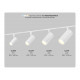 Трековый магнитный светильник с переключателем цв. темп. Ambrella Light GL2309