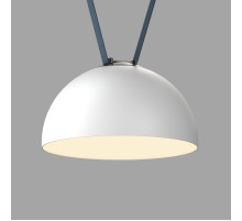 Трековый однофазный светильник Denkirs Belty Flow DK5563-WH+BK