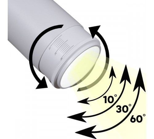 Трековый однофазный светильник Reluce 06650-9.3-LED10/20/30W CCT WT Трековый однофазный светильник Reluce 06650-9.3-LED10/20/30W CCT WT