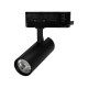 Трековый трехфазный светильник Arlight LGD-GERA-TRUECOLOR-4TR-R55-10W Warm3000 CRI98 (Черный, 55 deg, 230V) (IP20 Металл) 059898