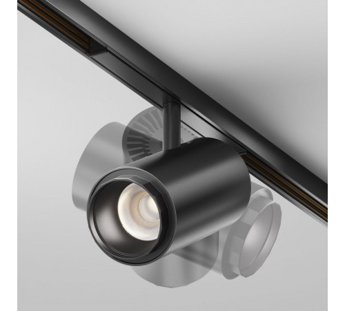 Трековый магнитный светильник Maytoni Technical Focus Zoom Exility X TR244-12W4K-B