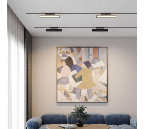 Трековый однофазный светильник с переключателем цв. температуры Novotech Port Stratus 359778