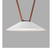 Трековый однофазный светильник Denkirs Belty flow DK5664-WH+BK