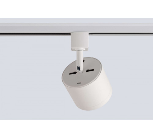 Трековый однофазный светильник Crystal Lux CLT 0.31 020 WH