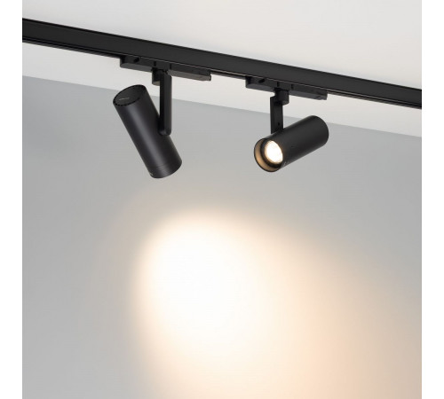 Трековый трехфазный светильник Arlight LGD-ARTIFACT-4TR-R65-18W Warm3000 (Черный, 20 deg, DIM, 230V) (IP20 Металл) 066615