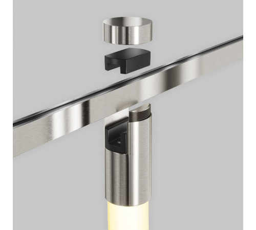 Трековый магнитный светильник Maytoni Technical Tau Flarity TR154-1-27W3K-PT Трековый магнитный светильник Maytoni Technical Tau Flarity TR154-1-27W3K-PT