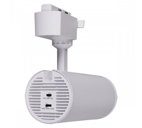 Трековый однофазный светильник Reluce 06650-9.3-LED10/20/30W CCT WT Трековый однофазный светильник Reluce 06650-9.3-LED10/20/30W CCT WT