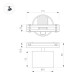 Трековый магнитный светильник Arlight MAG-VIBE-POINT-R75-10W Day4000-MIX 045001