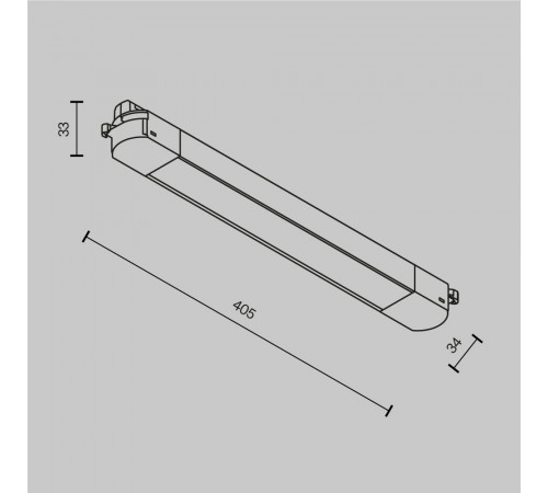 Трековый однофазный светильник Maytoni Technical Basis TR000-1-12W4K-B_1