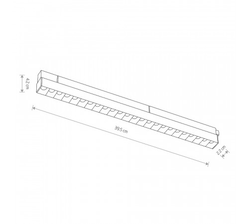 Трековый магнитный светильник Nowodvorski Focus Led Black 10643 Трековый магнитный светильник Nowodvorski Focus Led Black 10643