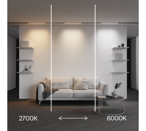 Трековый магнитный светильник Maytoni Technical Basis Exility X TR240-4-12WTW-DSZ-B