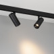 Трековый магнитный светильник Arlight MAG-ORIENT-SPOT-ZOOM-R65-15W Day4000 (Черный, 20-60 deg, 48V) (IP20 Металл) 037458(2)