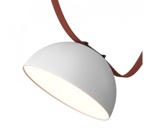 Трековый однофазный светильник Denkirs Belty flow DK5660-WH+BK