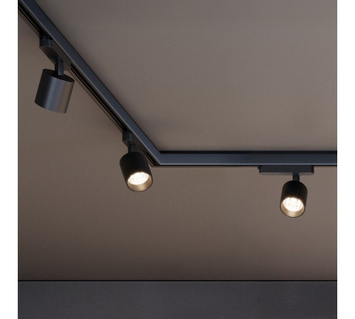 Трековый трехфазный светильник Arlight LGD-DYKE-4TR-R100-36W Warm3000 (BK, 38 deg, 230V) (IP20 Металл) 063236