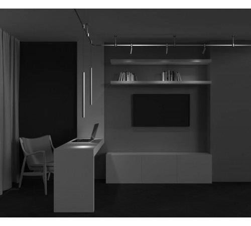 Трековый магнитный светильник Maytoni FOCUS LED TR156-1-5W3K-PT Трековый магнитный светильник Maytoni FOCUS LED TR156-1-5W3K-PT