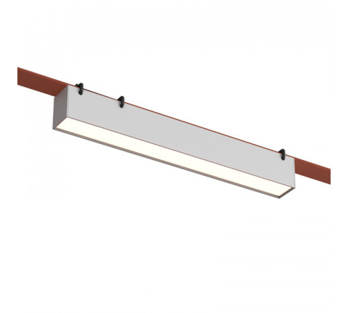 Трековый однофазный светильник Denkirs Belty linear DK5674-WH Трековый однофазный светильник Denkirs Belty linear DK5674-WH