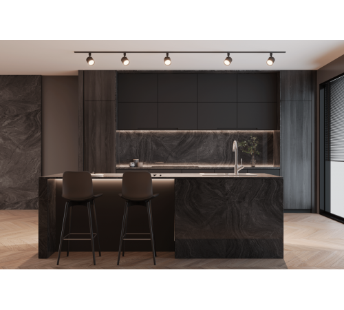 Трековый однофазный светильник Crystal Lux CLT 0.31 020 BK