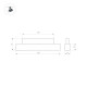 Трековый магнитный светильник Arlight MAG-ORIENT-FLAT-L235-8W Warm3000 (BK, 100 deg, 48V, DALI) (IP20 Металл) 033824(1)