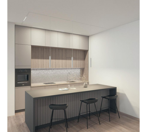 Трековый однофазный светильник Denkirs Simple Grill DK8201-WH