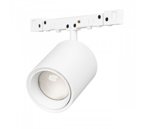 Трековый магнитный светильник Arlight MAG-MICROCOSM-SPOT-ZOOM-R38-5W Warm3000 (WH, 10-55 deg, 24V) (IP20 Металл) 051805