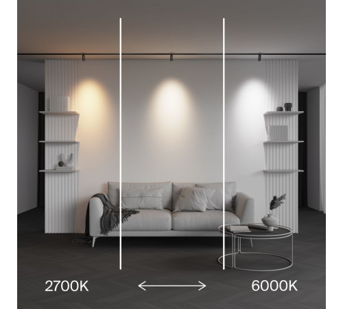 Трековый магнитный светильник Maytoni Technical Focus Led Exility X TR243-4-5WTW-DD2-B