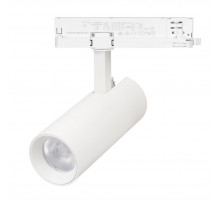 Трековый трехфазный светильник Arlight LGD-GERA-4TR-R74-20W Warm3000 (WH, 24 deg, 230V, TRIAC) (IP20 Металл) 058874