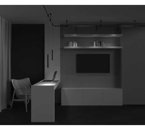 Трековый магнитный светильник Maytoni Focus LED TR155-1-5W3K-B Трековый магнитный светильник Maytoni Focus LED TR155-1-5W3K-B