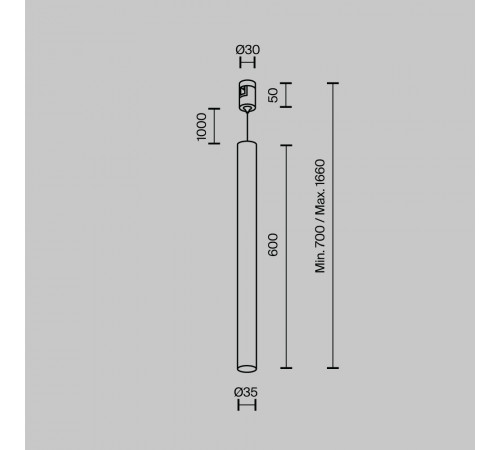 Трековый магнитный светильник Maytoni Focus LED TR156-1-5W4K-B Трековый магнитный светильник Maytoni Focus LED TR156-1-5W4K-B