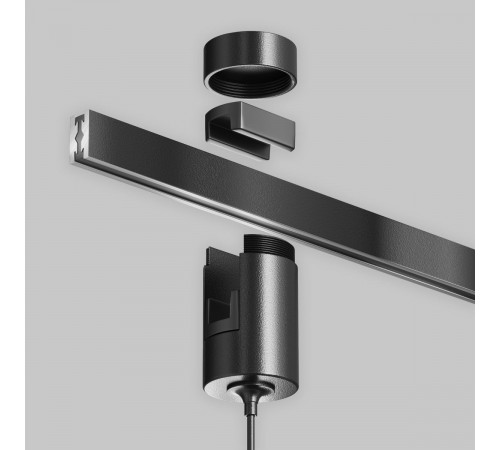 Трековый магнитный светильник Maytoni Focus LED TR155-1-5W3K-B Трековый магнитный светильник Maytoni Focus LED TR155-1-5W3K-B