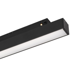 Трековый магнитный светильник Arlight MAG-ORIENT-FLAT-L465-16W Warm3000 (Черный, 100 deg, 48V) (IP20 Металл) 033612(2)