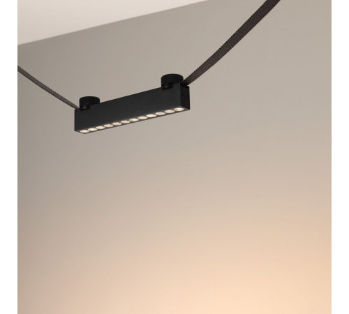 Трековый светильник Arlight ART-INBELT-DOTS-L210-8W Day4000-MIX (BK, 33 deg, 48V, DALI) 051211 Трековый светильник Arlight ART-INBELT-DOTS-L210-8W Day4000-MIX (BK, 33 deg, 48V, DALI) 051211