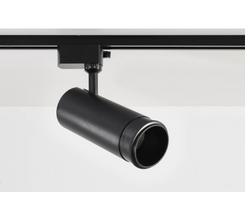 Трековый однофазный светильник Crystal Lux CLT 0.31 021 BK 3CCT ZOOM