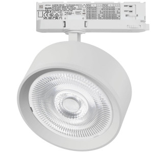 Трековый трехфазный светильник Quattro LED 60G с адаптером Lightstar Alta Pro A5736QT60G