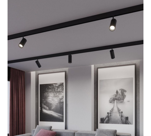 Трековый светильник с переключ. цв. темпер. Novotech Shino Flum 359692